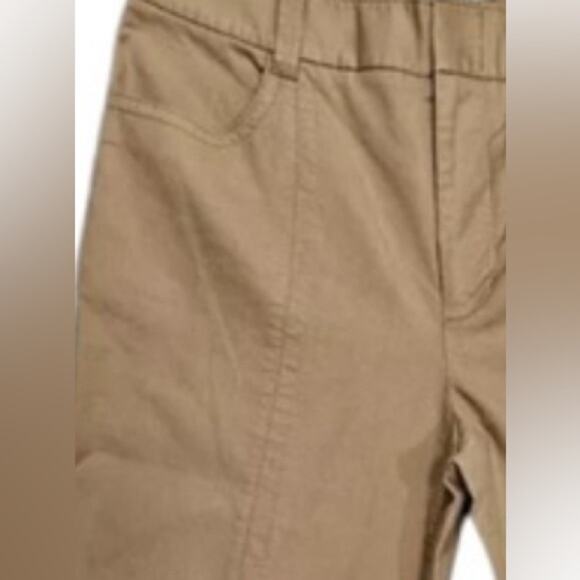 Vince Tan Wide Leg Khaki Pants - Size 10 - Picture 14 of 14